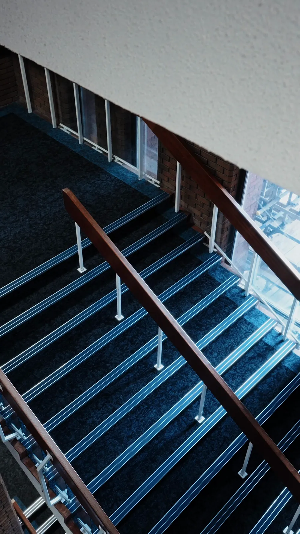 Genesis nosings on a Brighton Centre staircase
