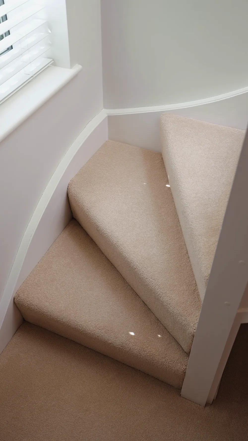 New carpet on the stairs and landing in Brighton